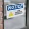 Signmission Low Overhead Clearance Sign With Symbol, 5 in W x Rectangle, Vinyl Decal OS-2PACK-NS-D-35-L-14066 - alternate 5
